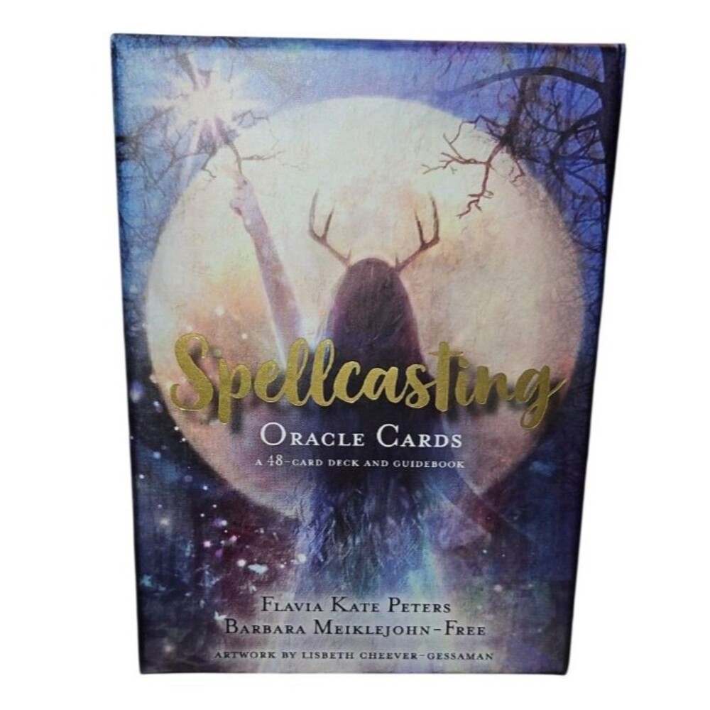 Spellcasting Oracle Cards Deck Guidebook Peters Meiklejohn New Open Box